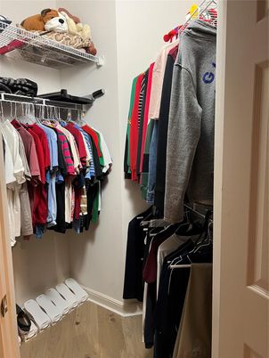 Interior, Walk-in Closets, Wood Texture Flooring
