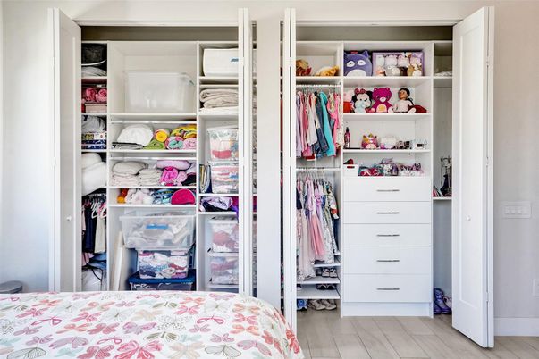 Interior, Walk-in Closets, Wood Texture Flooring