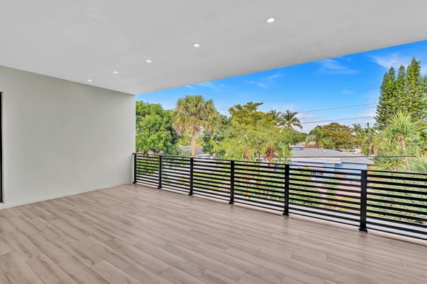 Exterior, Recessed Lighting, Wood Texture Flooring