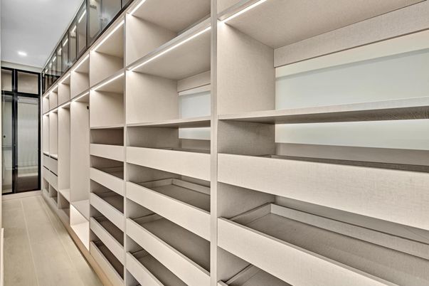 Interior, Recessed Lighting, Walk-in Closets, Wood Texture Flooring