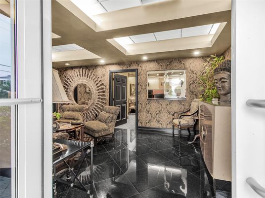 Interior, Living room, Marble, Recessed Lighting
