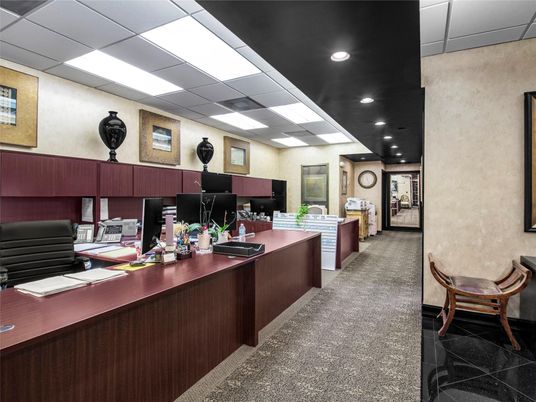 Home Office, Interior, Recessed Lighting