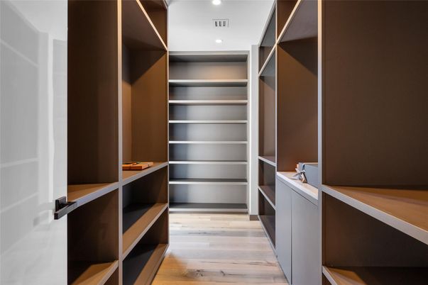 Interior, Recessed Lighting, Walk-in Closets, Wood Texture Flooring