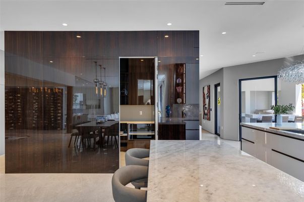 Dining room, Interior, Kitchen, Pendant Lights, Recessed Lighting