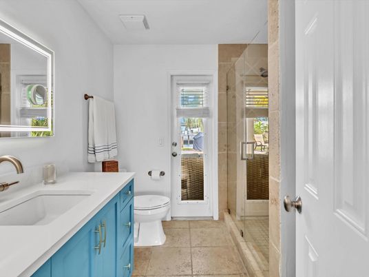 Bathroom, Glass Shower, Interior