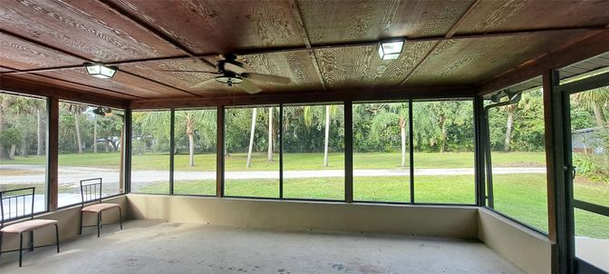 Interior, Sun Room, Wooden Ceilings