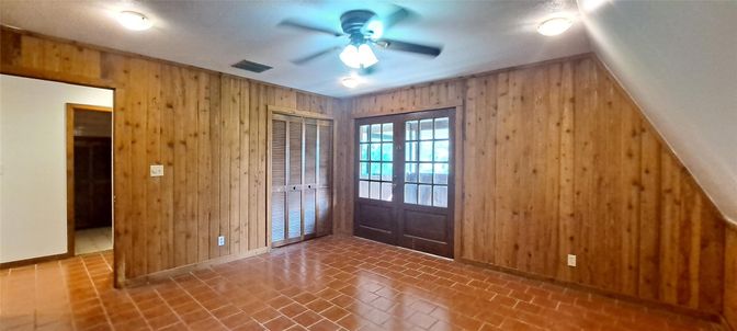 Empty room, Interior, Wooden Walls