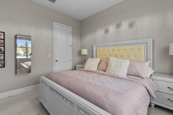 Bedroom, Interior, Marble