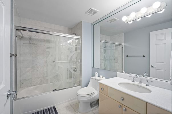 Bathroom, Glass Shower, Interior