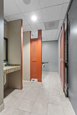 Bathroom, Interior, Recessed Lighting