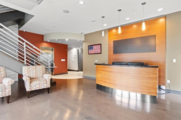 Interior, Pendant Lights, Recessed Lighting, Wood Texture Flooring, Wooden Walls