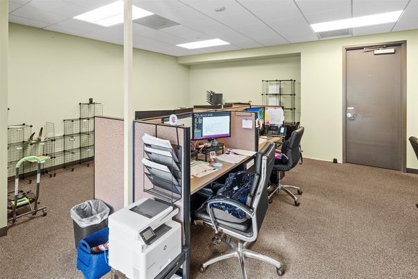 Home Office, Interior, Recessed Lighting