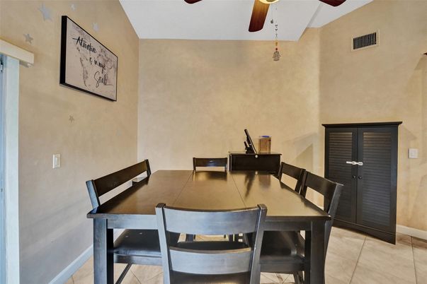 Dining room, Interior