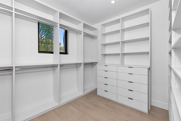 Interior, Recessed Lighting, Walk-in Closets, Wood Texture Flooring