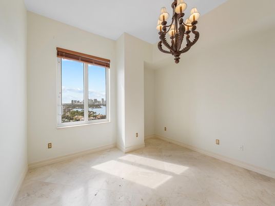 Chandelier, Empty room, Interior