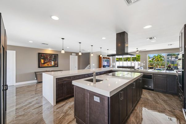Interior, Kitchen, Pendant Lights, Recessed Lighting