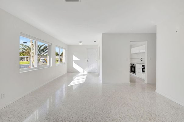 Empty room, Interior, Kitchen