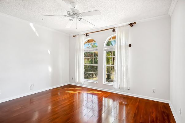 Empty room, Interior, Wood Texture Flooring
