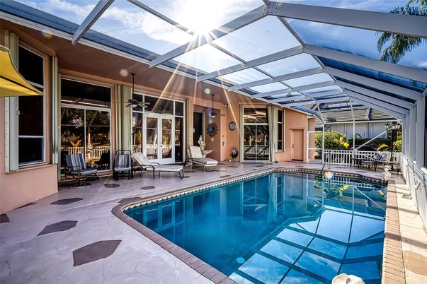 Glass Ceilings, Interior, Pool, Sun Room
