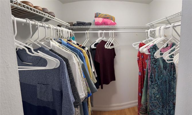 Interior, Walk-in Closets, Wood Texture Flooring