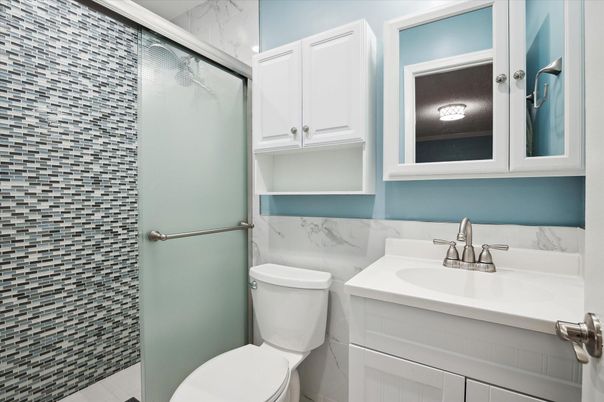 Bathroom, Interior, Marble Walls
