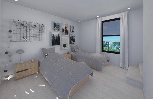 Bedroom, Interior, Recessed Lighting, Water