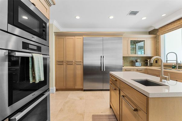 Interior, Kitchen, Recessed Lighting, Stainless Steel Appliances