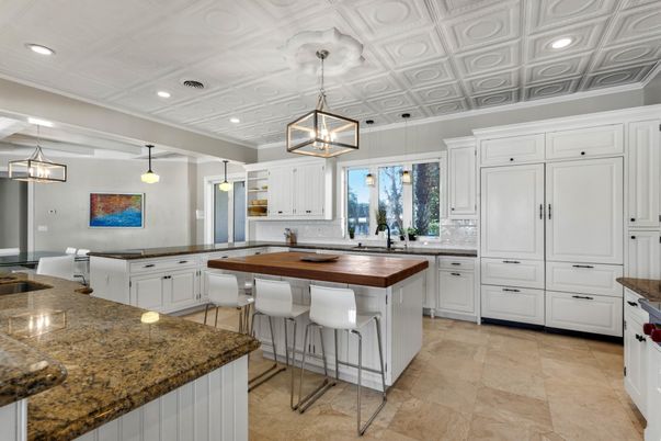 Interior, Kitchen, Pendant Lights, Recessed Lighting