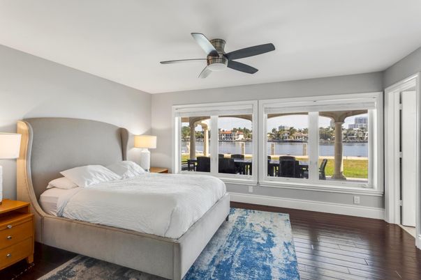 Bedroom, Interior, Water, Wood Texture Flooring