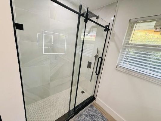 Bathroom, Glass Shower, Interior