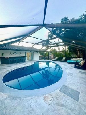 Glass Ceilings, Interior, Pool, Sun Room