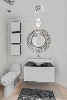 Bathroom, Interior, Pendant Lights