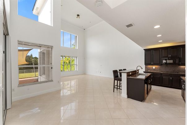 Dining room, Interior, Kitchen, Recessed Lighting