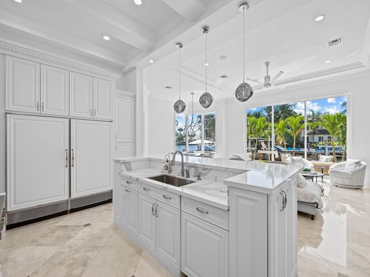 Interior, Kitchen, Pendant Lights, Recessed Lighting