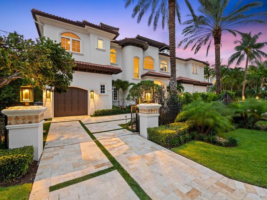 Attached, Backyard, Exterior, Facade, Mediterranean
