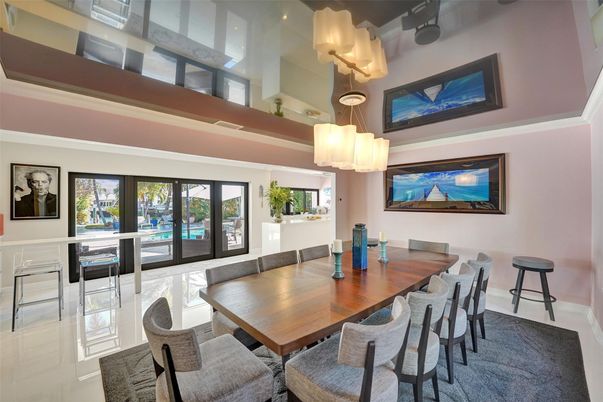 Dining room, Interior