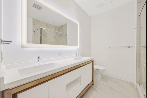 Bathroom, Dual Sink Vanities, Interior, Marble, Marble Walls