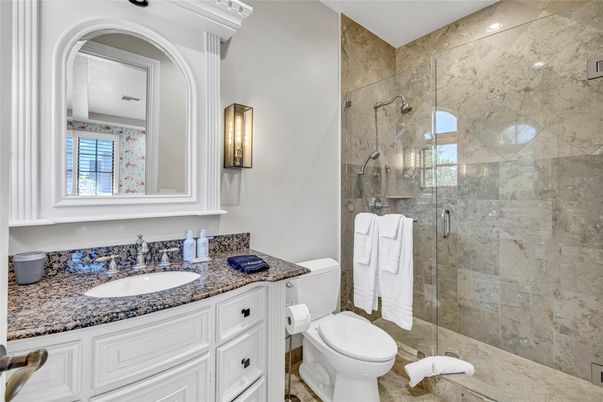 Bathroom, Glass Shower, Interior