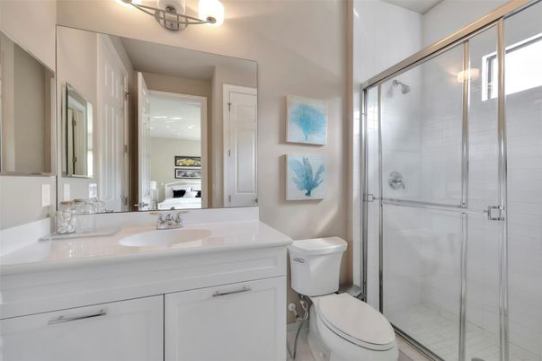Bathroom, Glass Shower, Interior