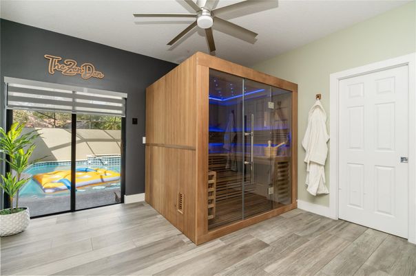 Interior, Sauna Room