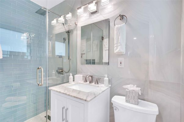 Bathroom, Glass Shower, Interior