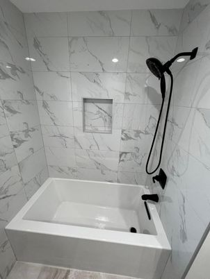 Bathroom, Interior, Marble Walls