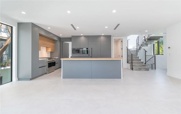 Interior, Kitchen, Recessed Lighting, Stainless Steel Appliances