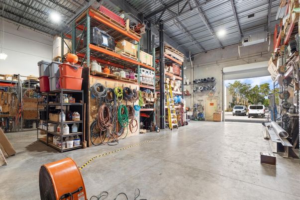 Garage, Interior, Recessed Lighting