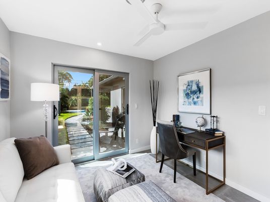 Home Office, Interior, Recessed Lighting