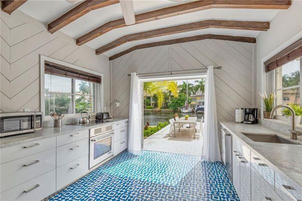 Dining room, Interior, Kitchen, Wooden Beams