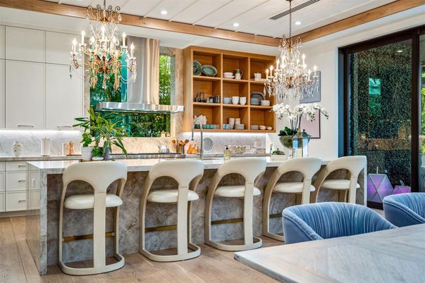 Chandelier, Interior, Recessed Lighting, Wood Texture Flooring