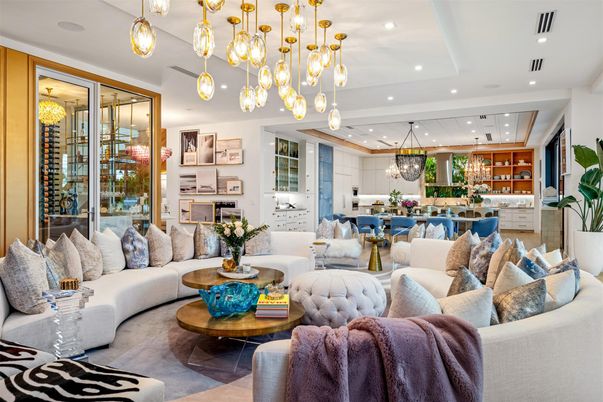 Dining room, Interior, Kitchen, Living room, Pendant Lights, Recessed Lighting