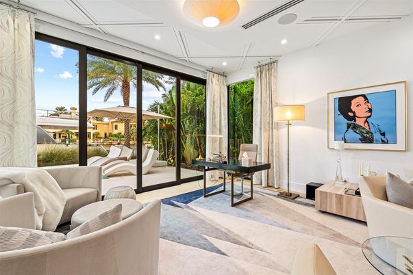 Home Office, Interior, Living room, Recessed Lighting