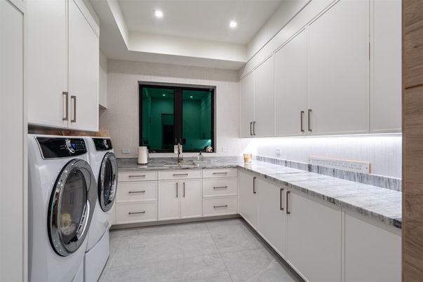 Interior, Recessed Lighting, Washer